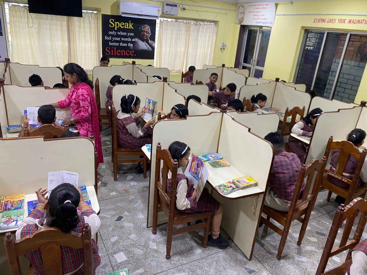 LRDAV Cuttack School Library Events